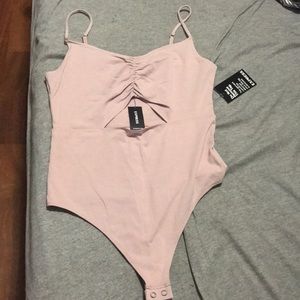 Pink bodysuit